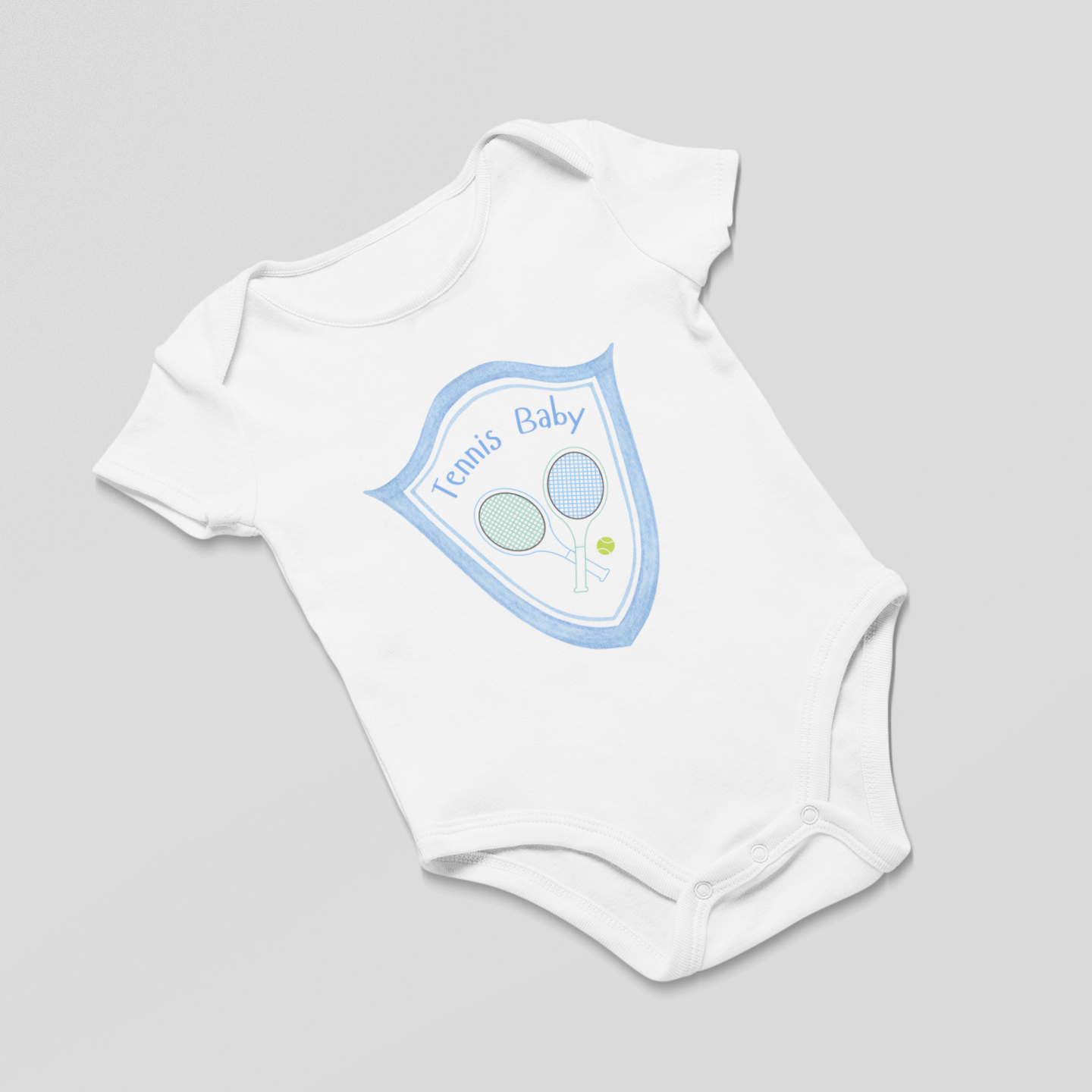 Tennis Baby Boy Bodysuit 6M-18M
