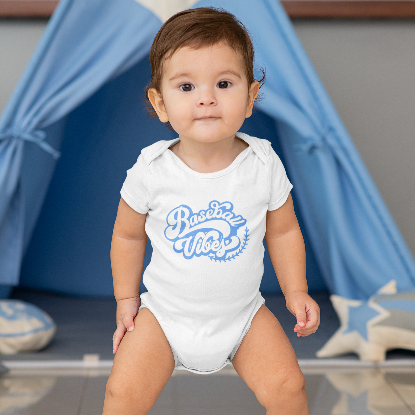 The vibe Baby Boy Bodysuit NB-18M