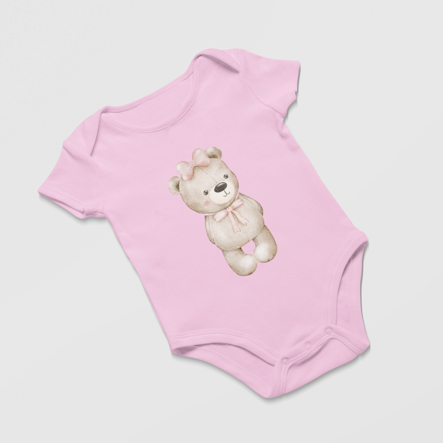 Petal Pals Girl Rib Bodysuit 6M-18M
