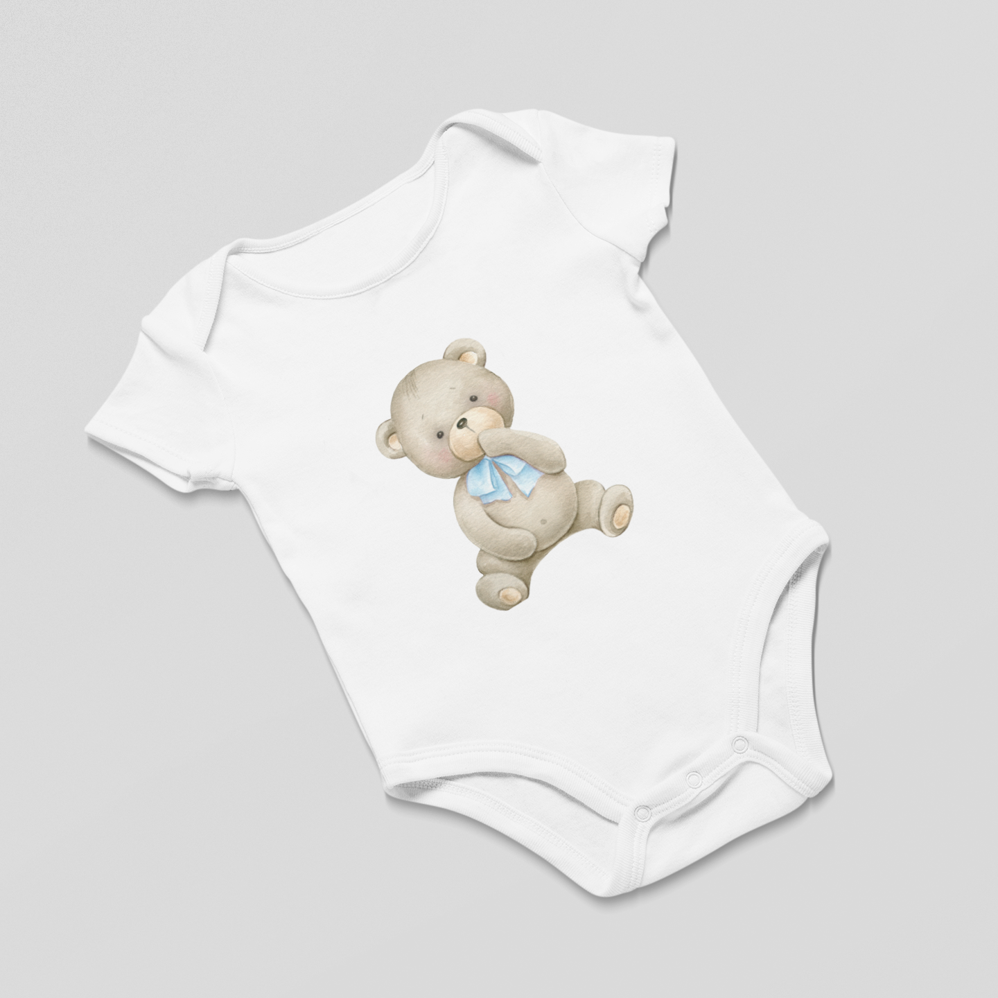 Teddy Tuck Infant Baby Boy Bodysuit NB-12M