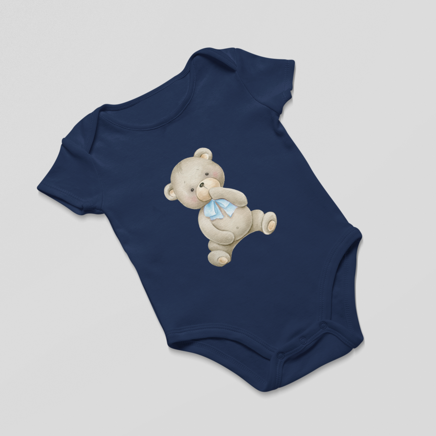Teddy Tuck Infant Baby Boy Bodysuit NB-12M