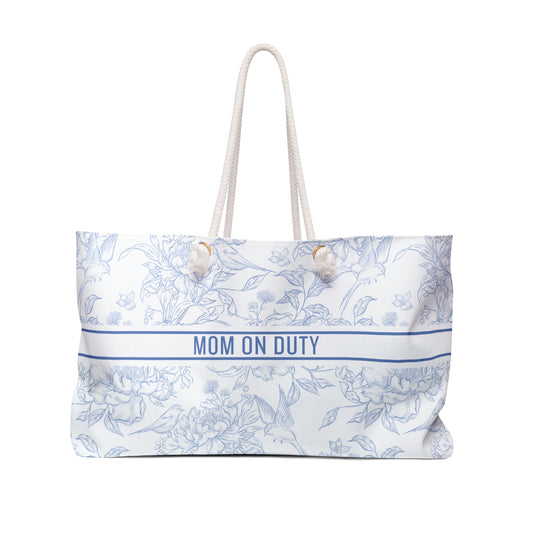 Mom On Duty Tote Bag