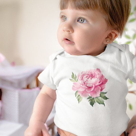 My Forever Baby Girl Rib Bodysuit NB-12M