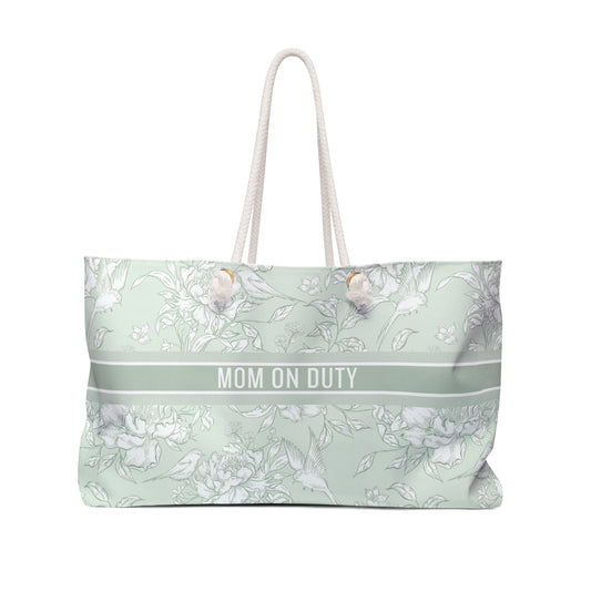 Mom On Duty Tote Bag