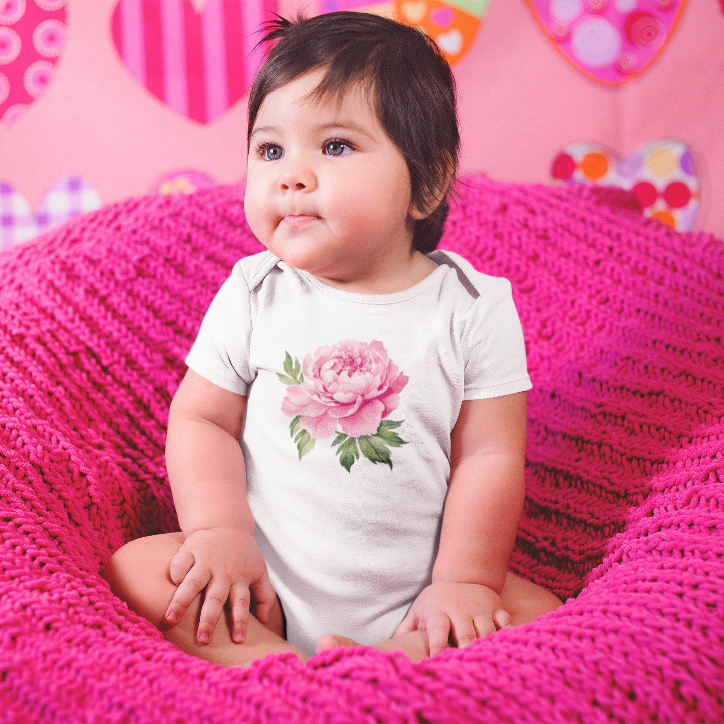 My Forever Baby Girl Rib Bodysuit NB-12M