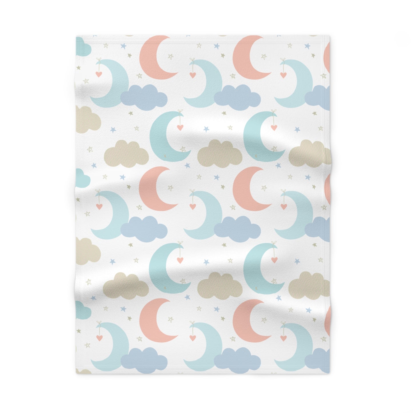 Luna Soft Fleece Baby Blanket 30"x40"