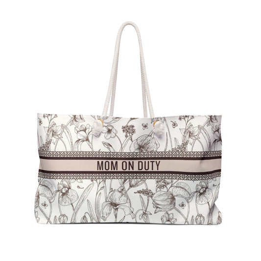 Mom On Duty Tote Bag