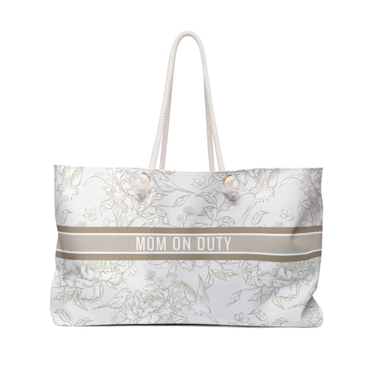 Mom On Duty Tote Bag