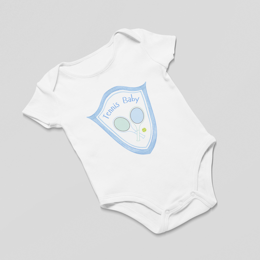 Tennis Baby Boy Bodysuit NB-18M