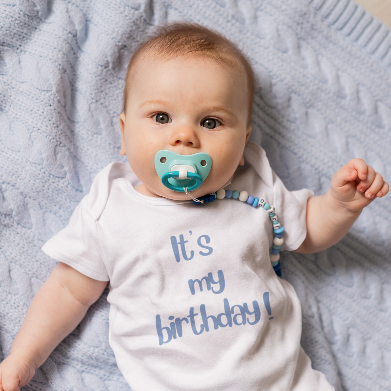 My Birthday Infant Baby Boy Bodysuit 6M-18M