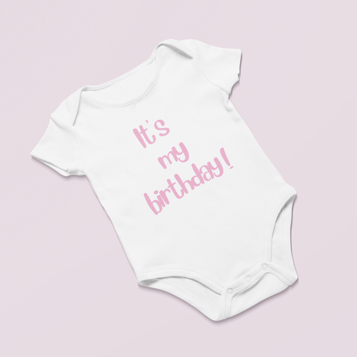 My Birthday Infant Baby Boy Bodysuit 6M-18M