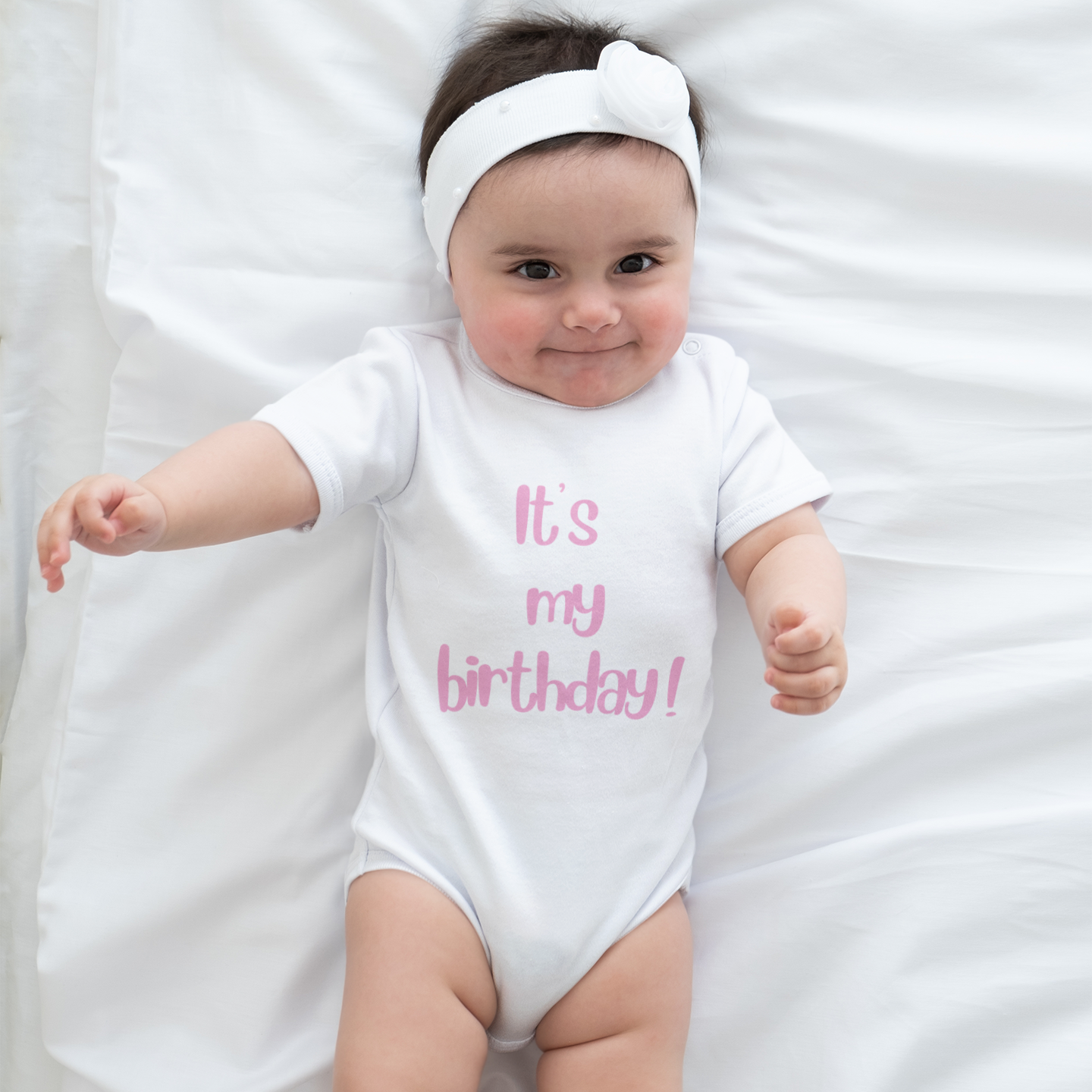 My Birthday Infant Baby Boy Bodysuit 6M-18M