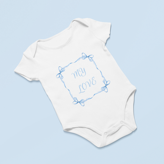 Timeless Love Infant Baby Girl Rib Bodysuit NB-12M