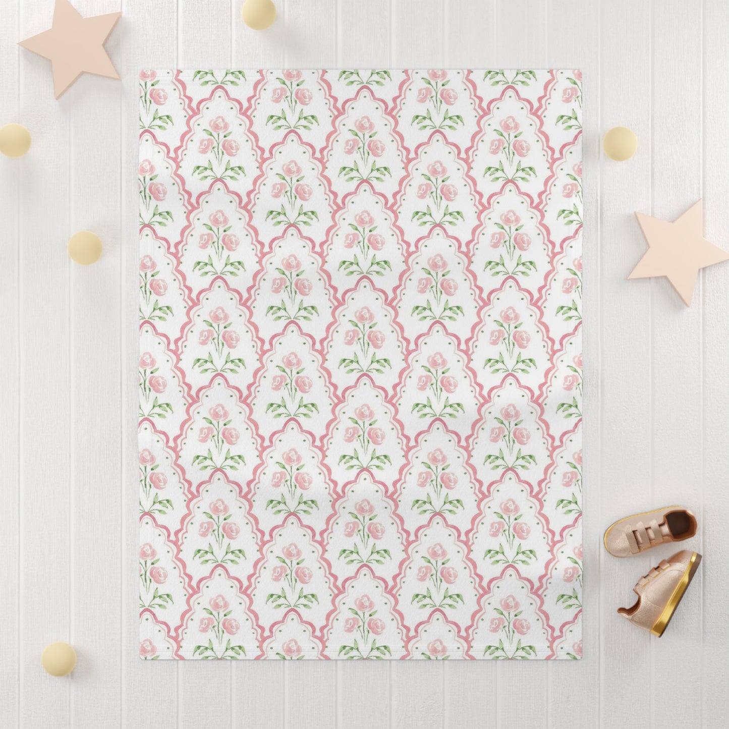 Petalscape Soft Fleece Baby Blanket 30"x40"
