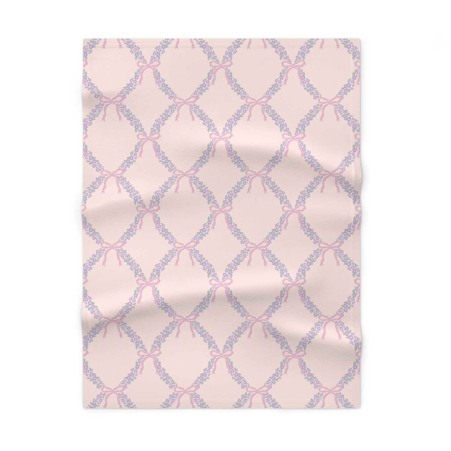 Sweetheart Soft Fleece Baby Blanket 30"x40"