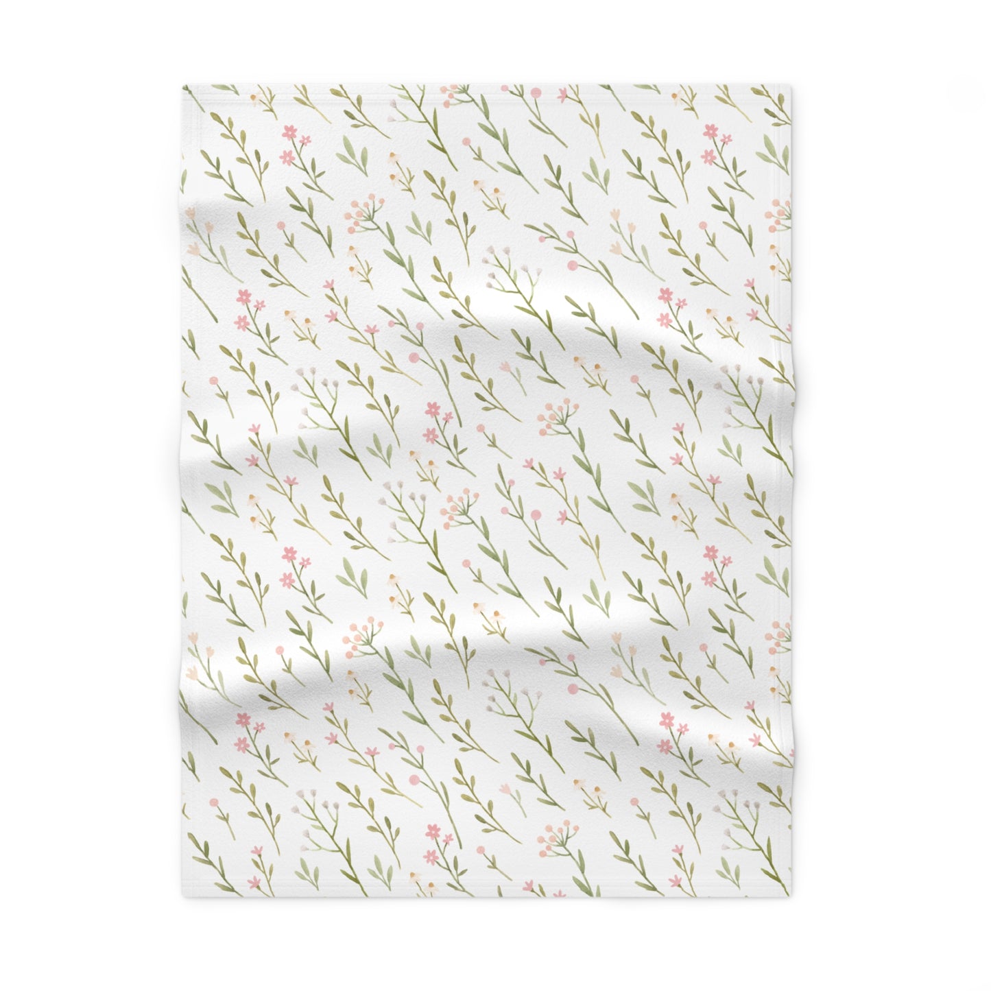 Bloomspell Soft Fleece Baby Blanket 30"x40"