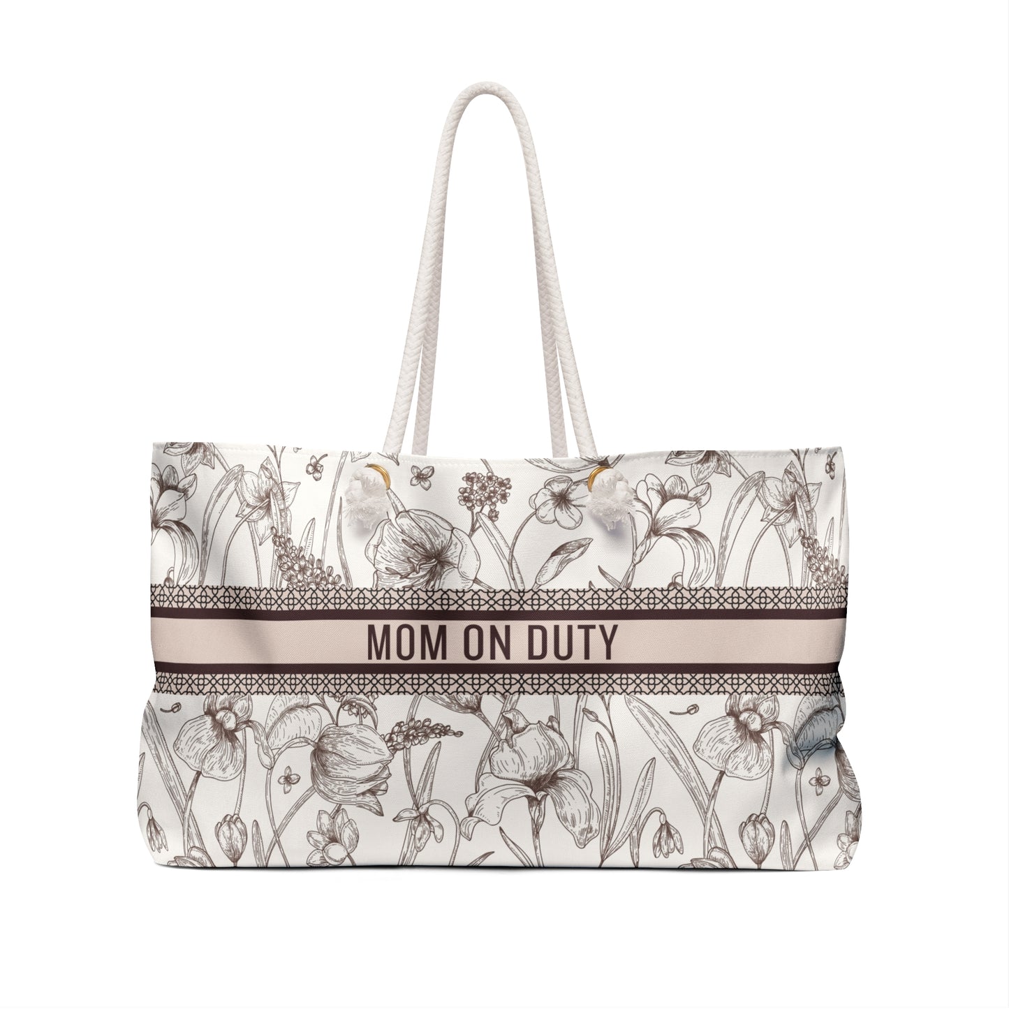 Mom On Duty Tote Bag