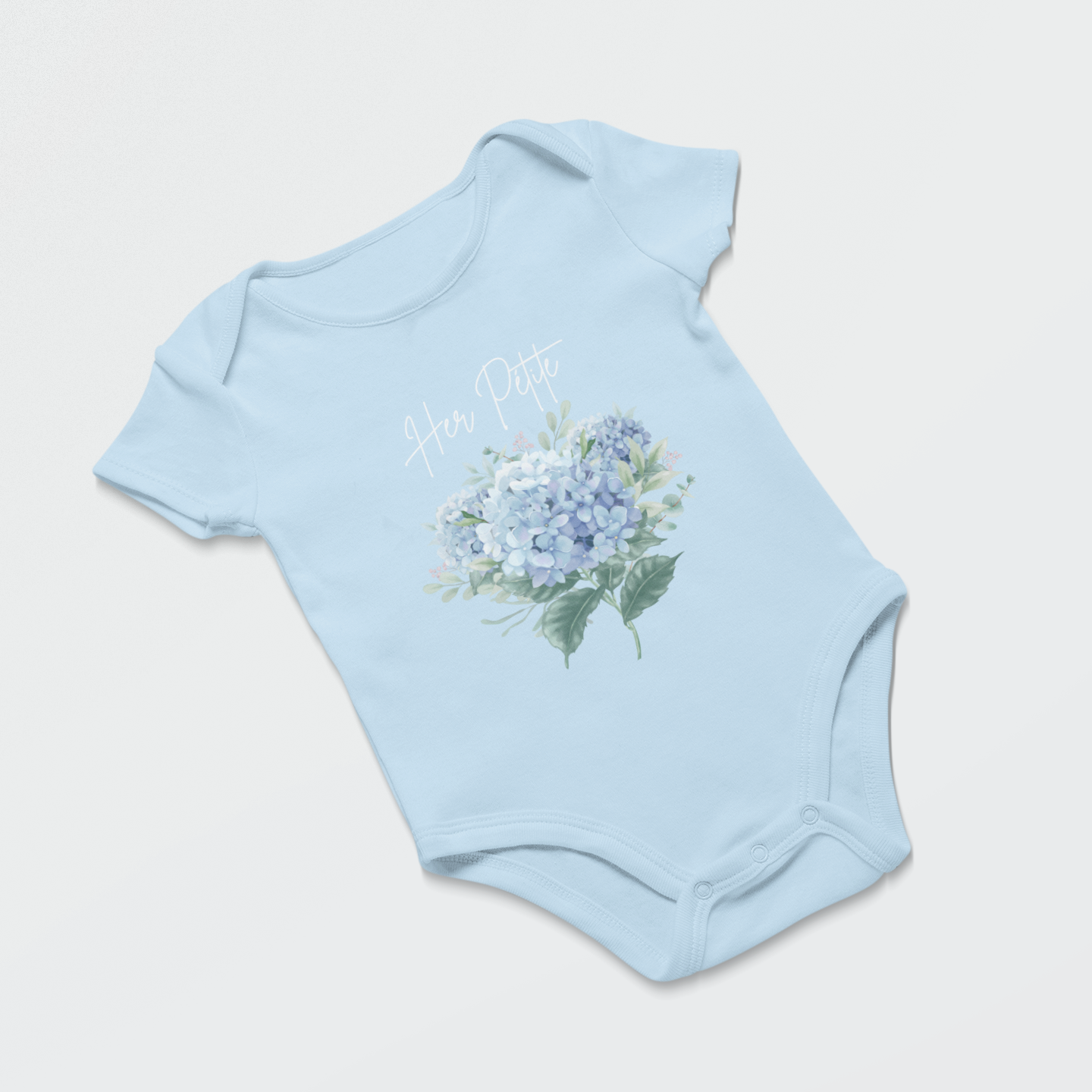 Pétite Bloom Infant Baby Girl Rib Bodysuit 6M-24M