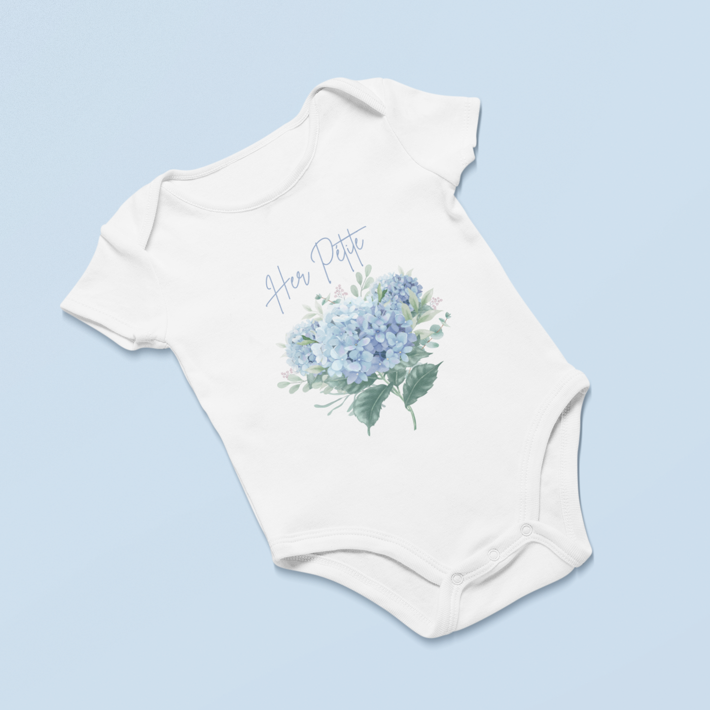 Pétite Bloom Infant Baby Girl Rib Bodysuit 6M-24M