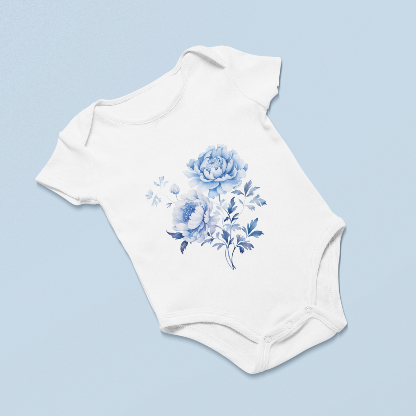 Sweet Bloom Infant Baby Girl Rib Bodysuit 6M-18M