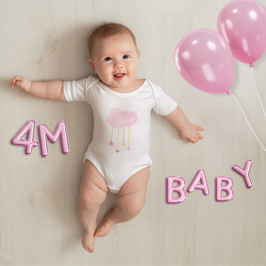Cotton Candy Infant Baby Girl Bodysuit NB-18M