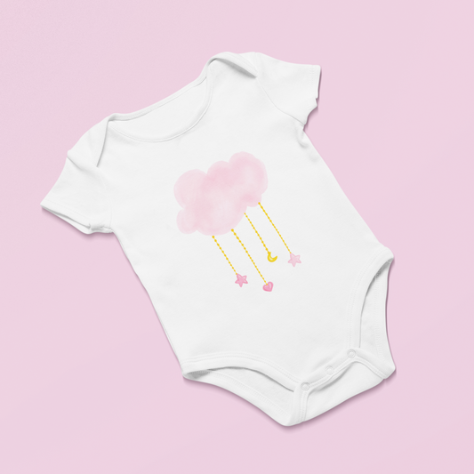 Cotton Candy Infant Baby Girl Bodysuit NB-18M