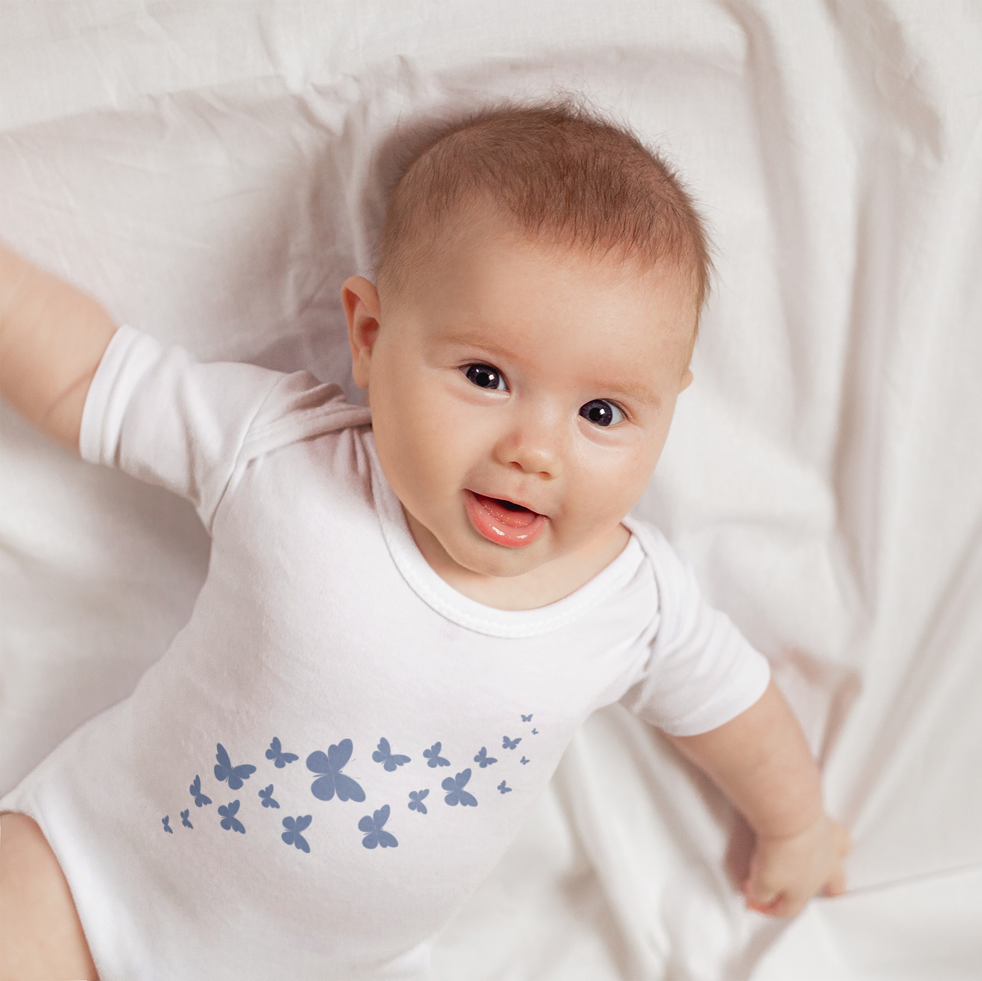 Twilight Infant Baby Girl Rib Bodysuit NB-18M