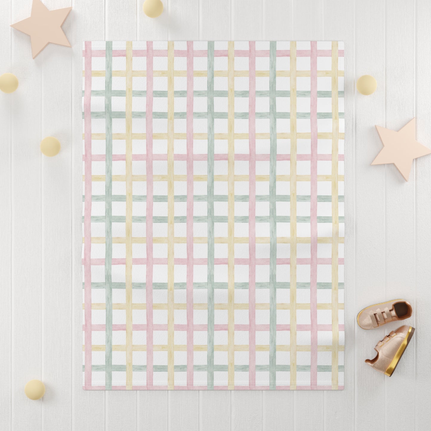 Playpen Soft Fleece Baby Blanket 30"x40"