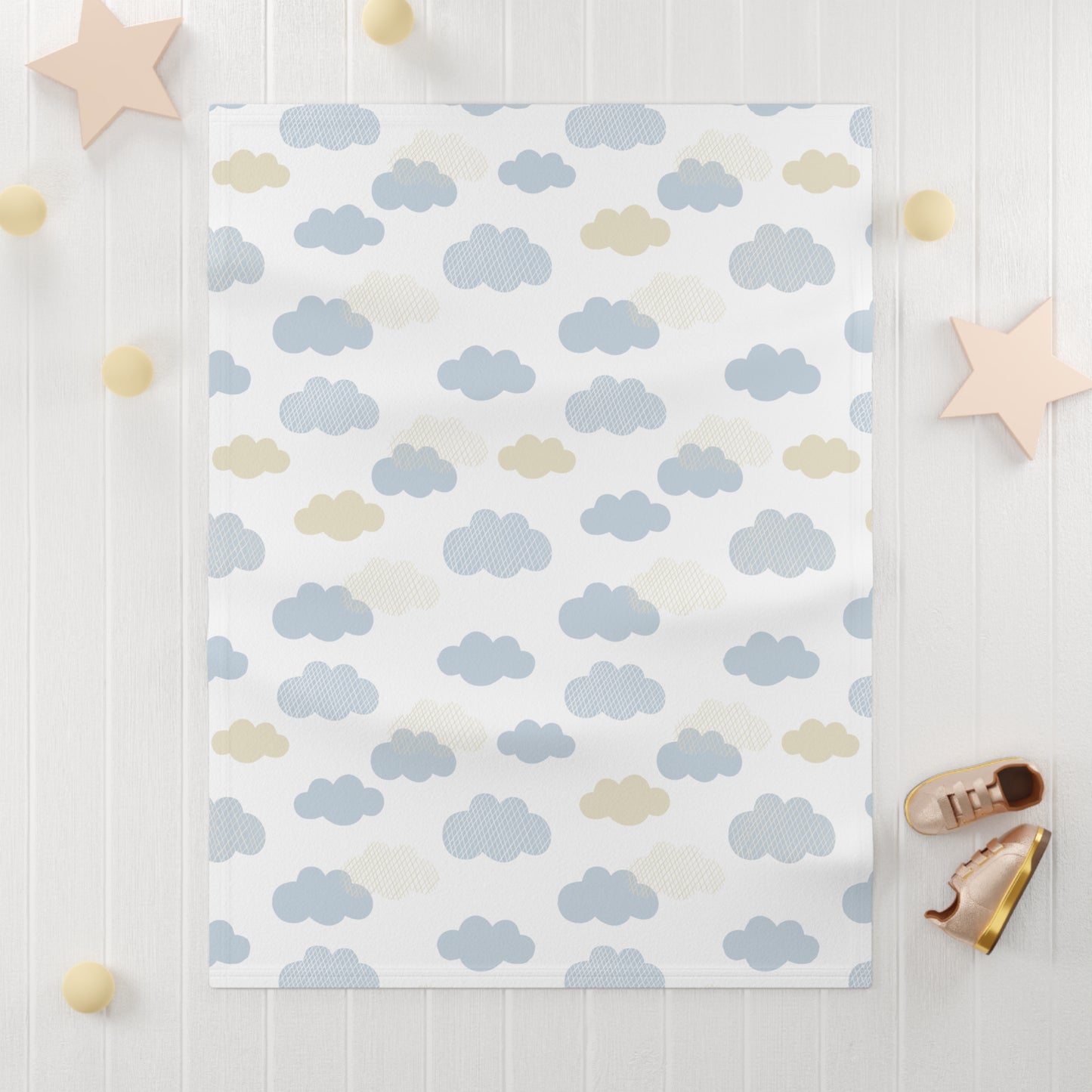 Soundcloud Soft Fleece Baby Blanket 30"x40"