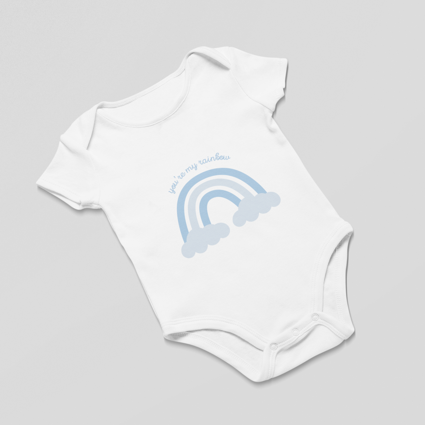 My Rainbow Infant Baby Boy Bodysuit NB-18M