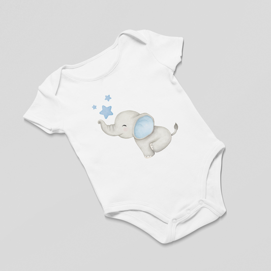 Cloudy Cuddles Infant Baby Boy Bodysuit NB-18M