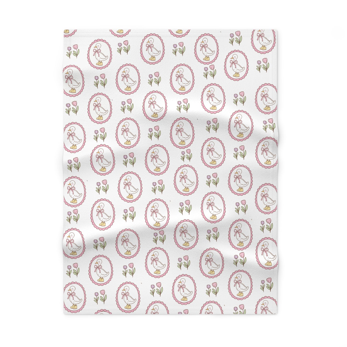 Nora Soft Fleece Baby Blanket 30"x40"