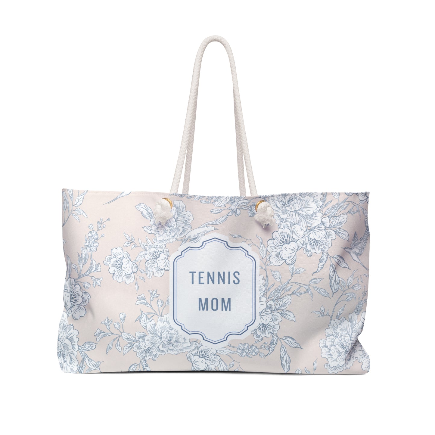 Tennis Mom Tote Bag - Neutral