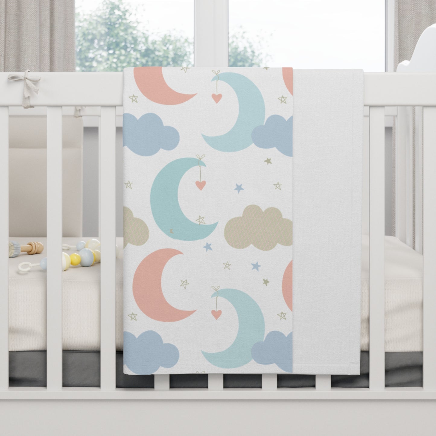 Luna Soft Fleece Baby Blanket 30"x40"