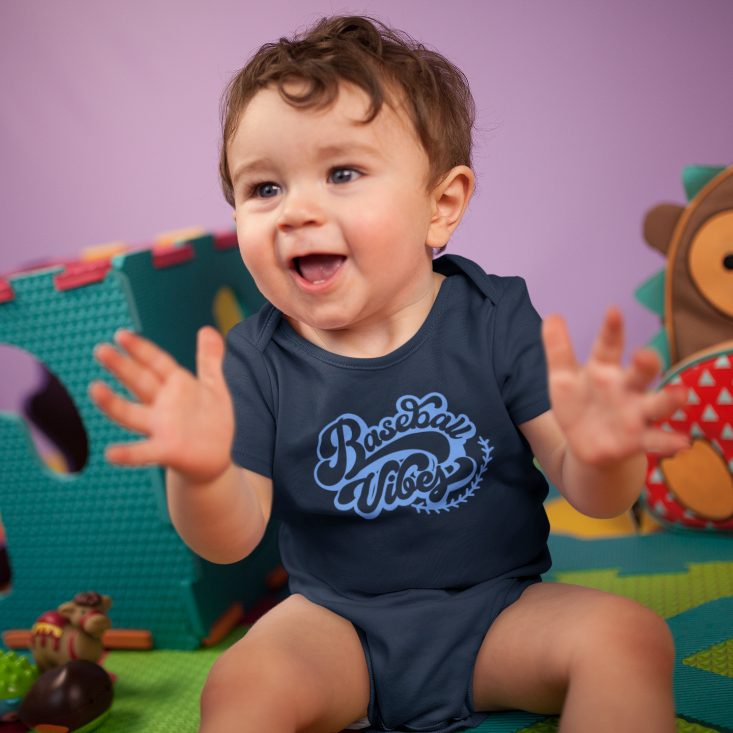 The vibe Baby Boy Bodysuit NB-18M