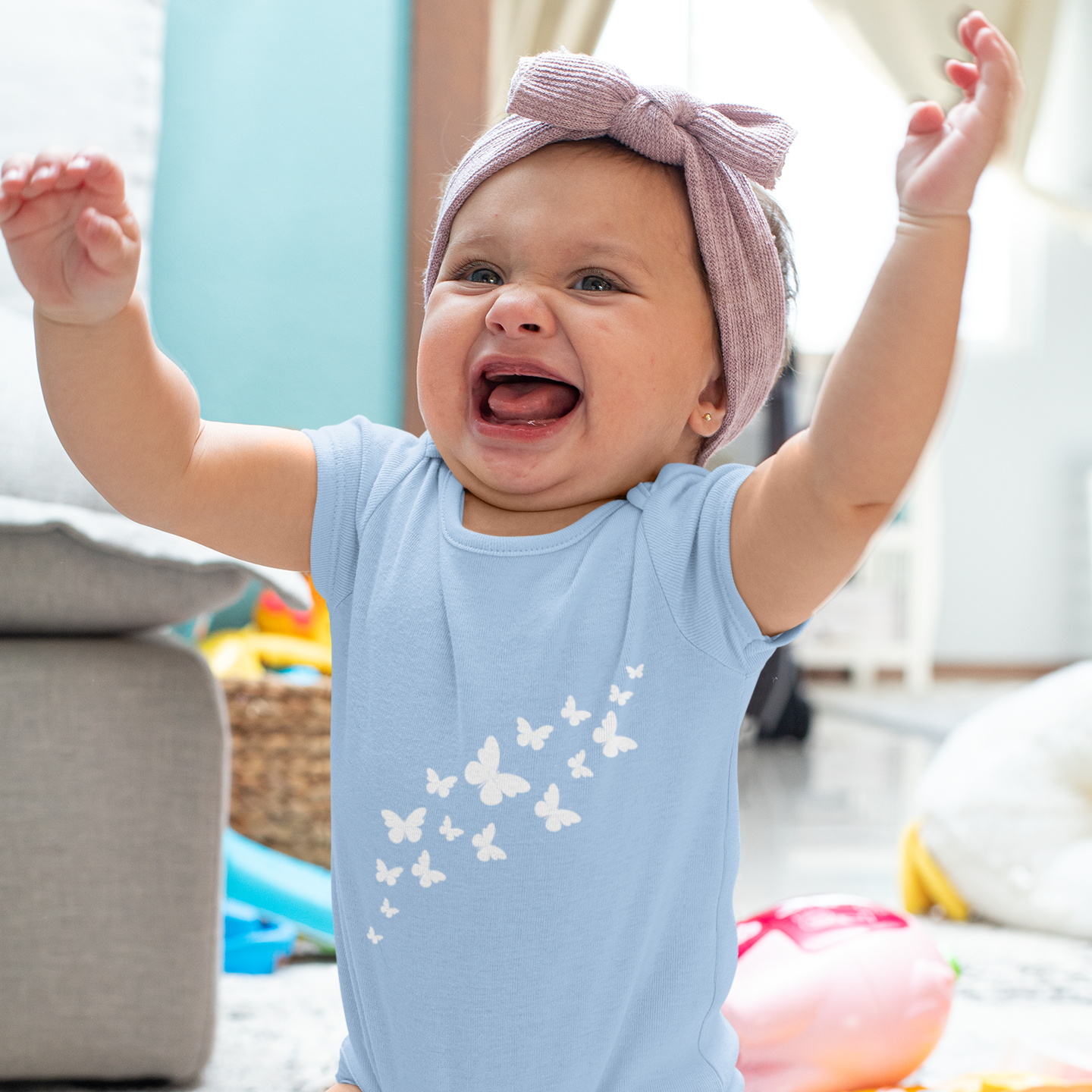 Twilight Infant Baby Girl Rib Bodysuit NB-18M