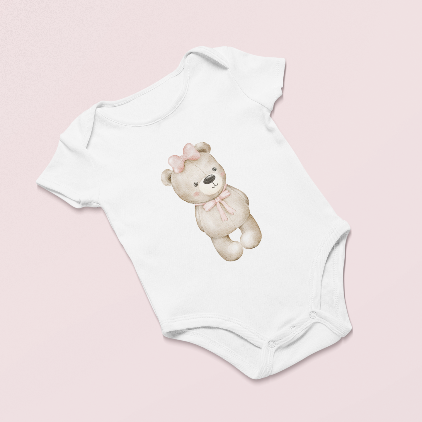Petal Pals Girl Rib Bodysuit 6M-18M