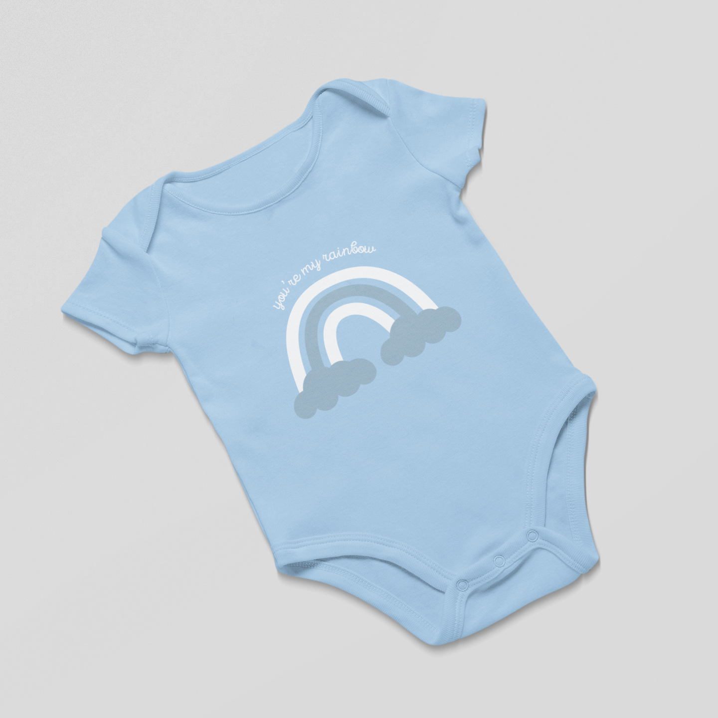 My Rainbow Infant Baby Boy Bodysuit NB-18M